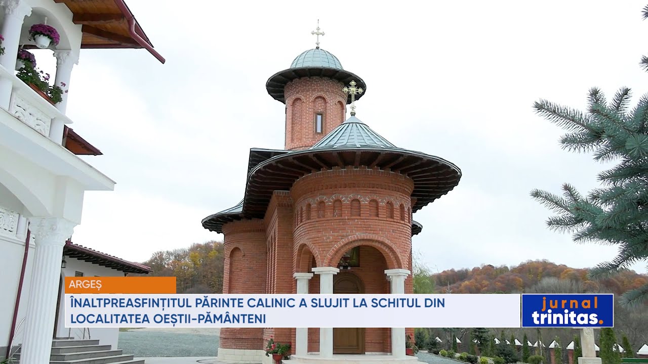 Înaltpreasfințitul Părinte Calinic a slujit la schitul din localitatea Oeștii-Pământeni