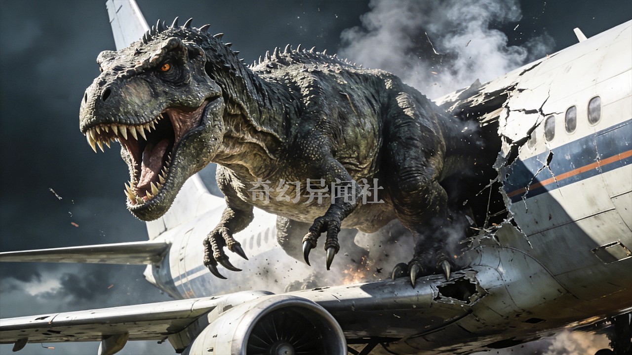 Динозавр-разбойник был пойман глубоководным чудовищем одним укусом!