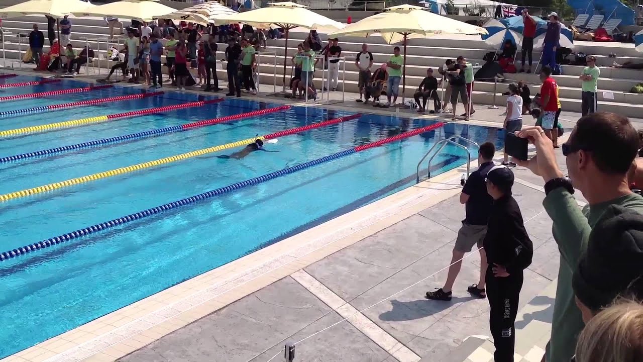 Record de France dynamique palme Guillaume Bussiere 2013