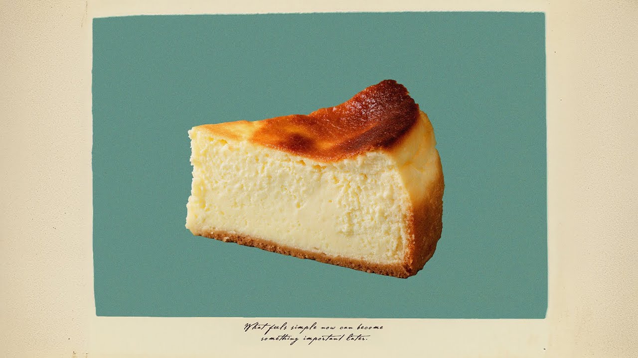 Baked Cheesecake.