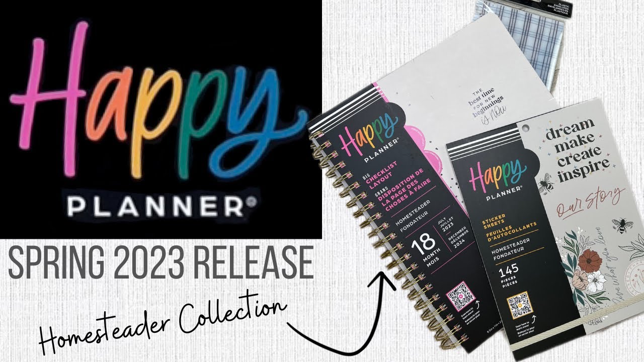 Homesteader Collection | Flip Thru | Happy Planner | Spring 2023 Release