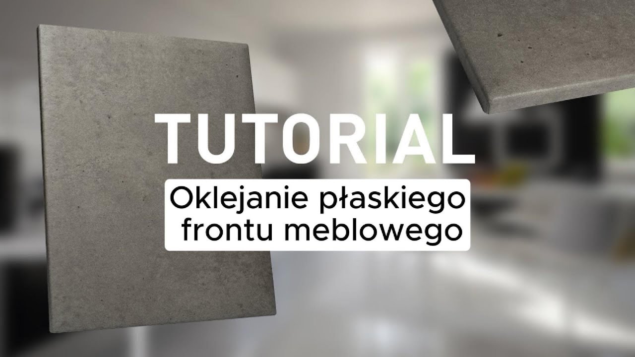 Jak Okleić Płaski Front Meblowy Okleiną Samoprzylepną Resimdo - Film Instruktażowy