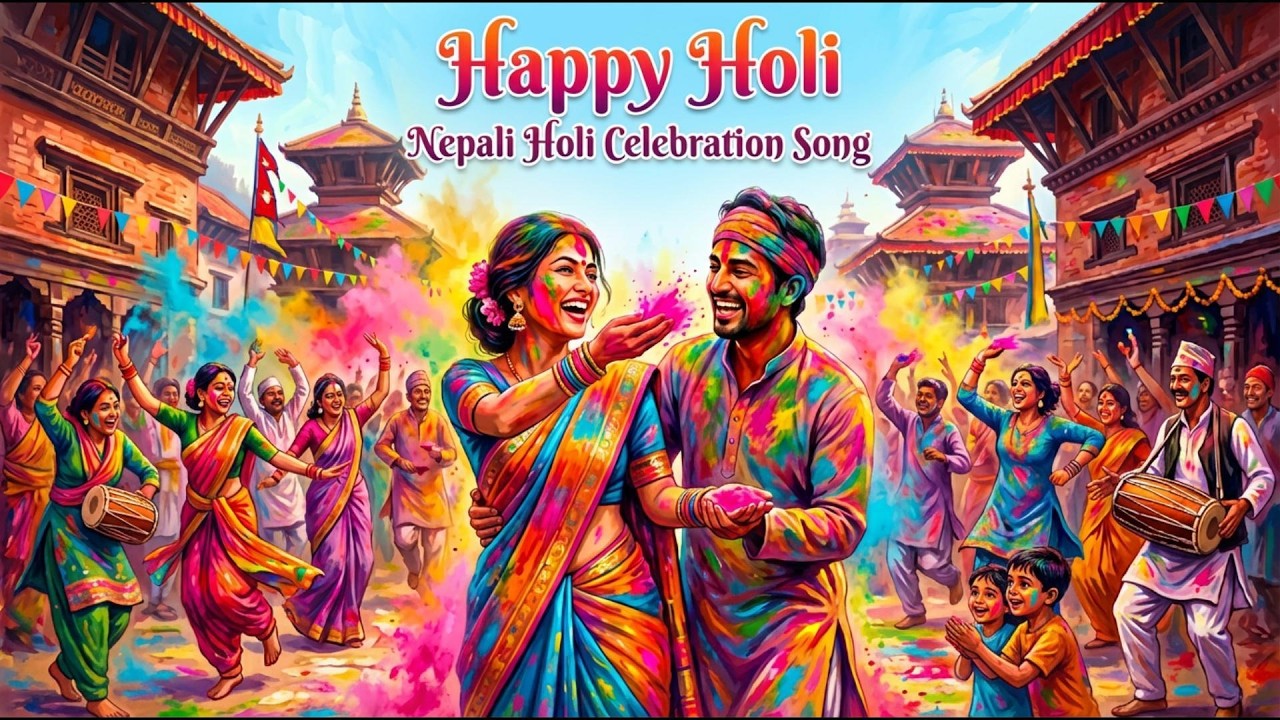 Holi ko Umanga | Nepali Holi Song | Holi 2026 - Holi 2082 | Holi Dancing Music | Fagu Purnima