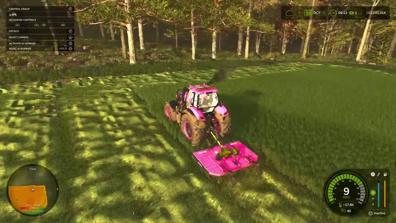 Farming sim 25 on mom farm