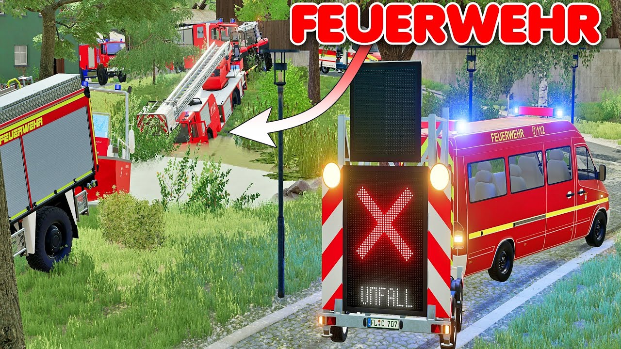 ALTEICHE: Unfall x FEUERWEHR Fahrzeug im Dorfteich! | Folge 39
