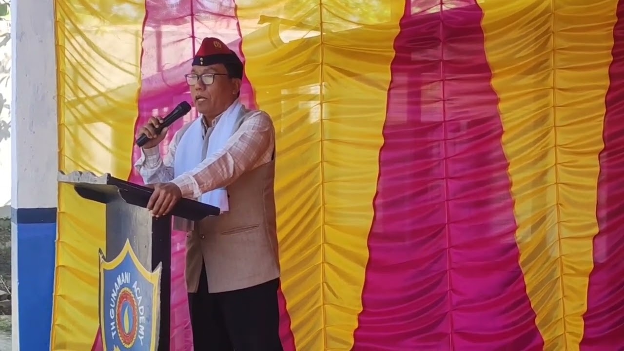 Rashtriya Kritagyata Evam Jagrookta Yojana # Speech by Rtd.Col.Sir Brojeshar Singha