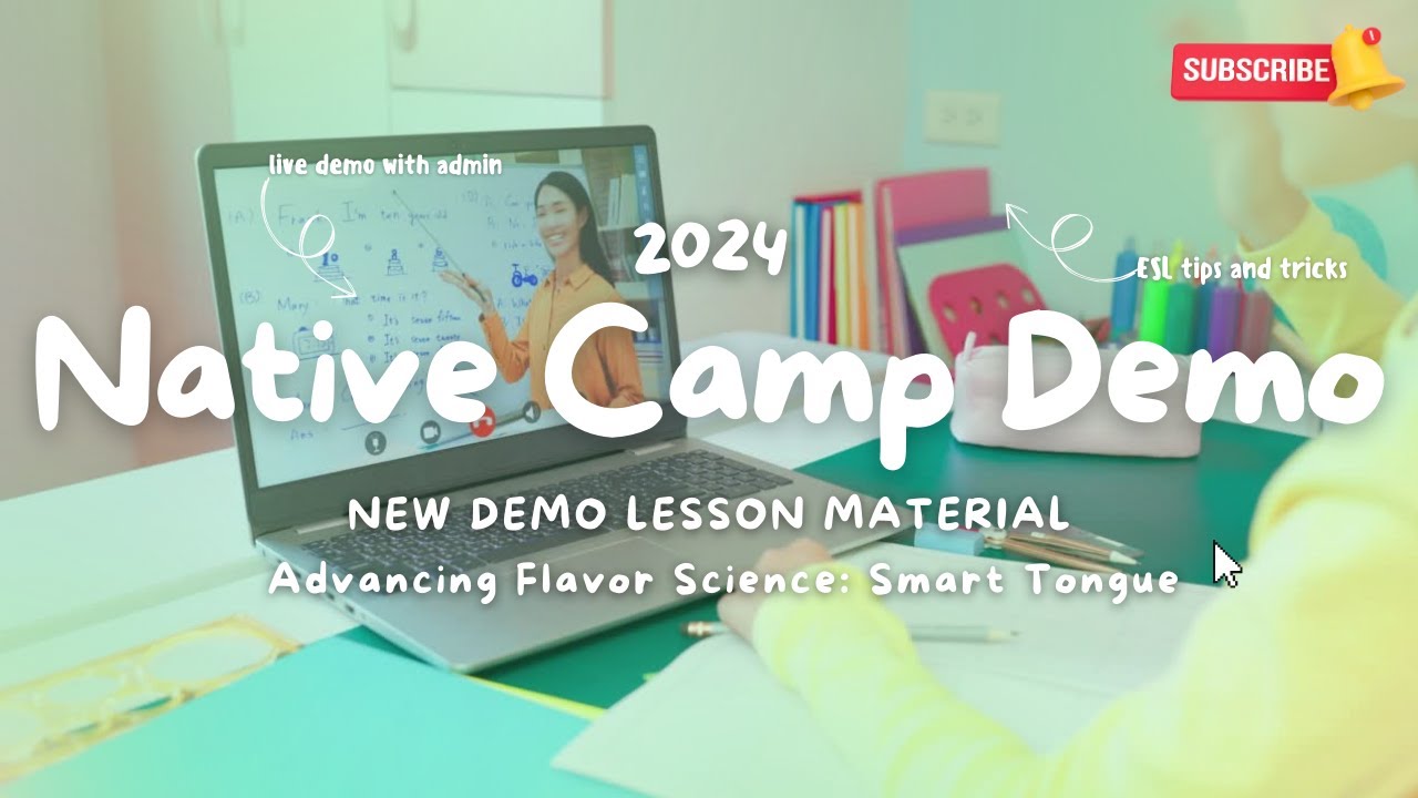 NEW DEMO LESSON MATERIAL 2024 | Advancing Flavor Science: Smart Tongue