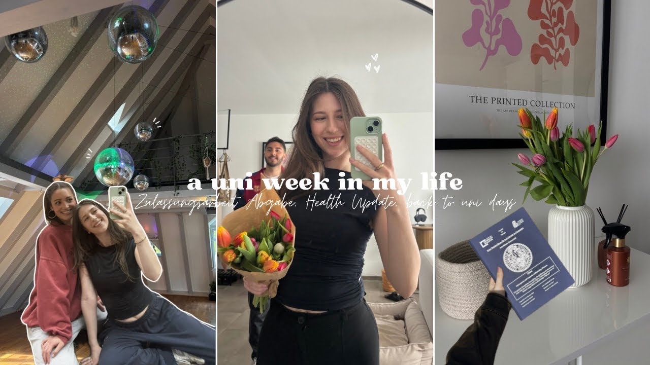 Uni Vlog👩🏻‍🎓🌟: Zula Realtalk und Abgabe (*finally), Realtalk und Health, back to uni// Manolya