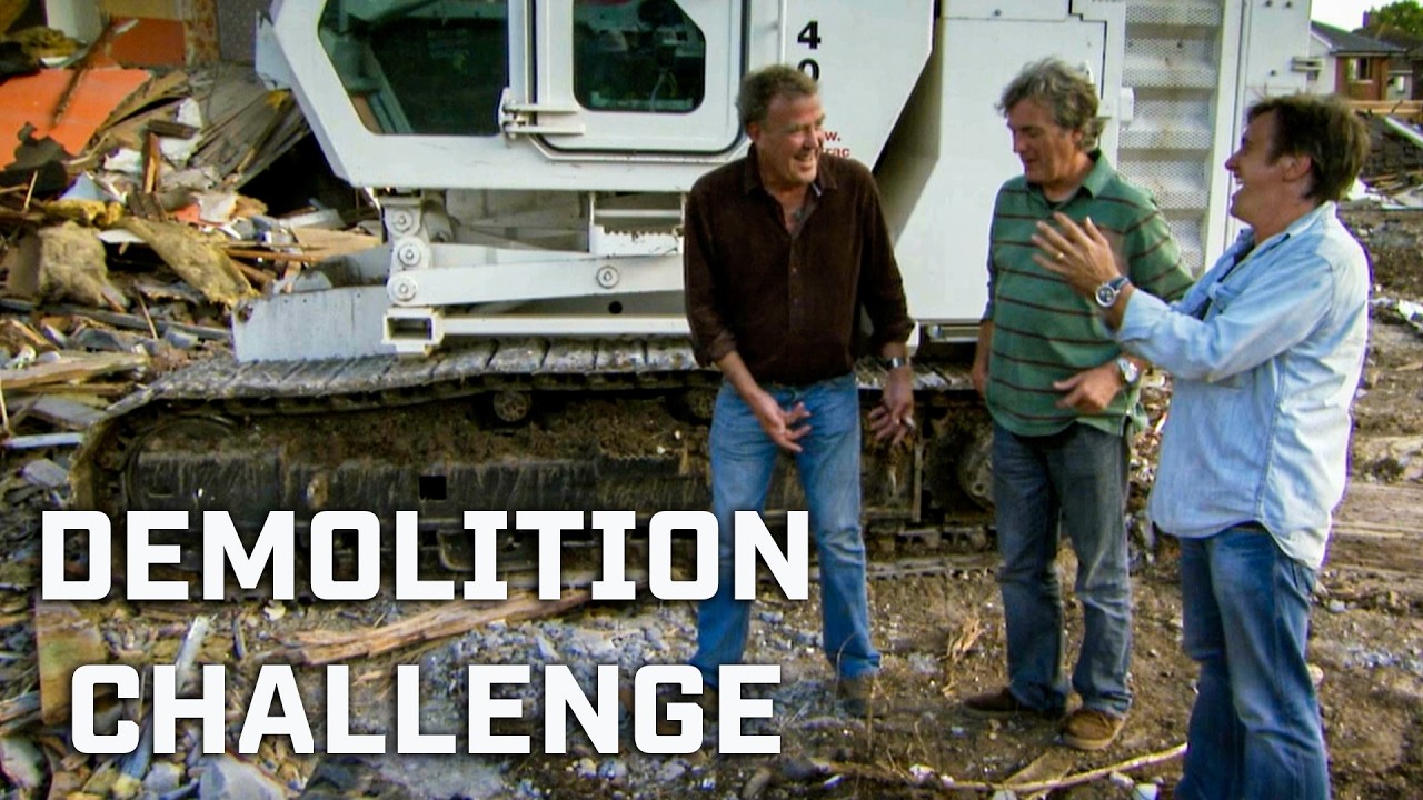 Destroying A House... With A Tank | Top Gear Classic