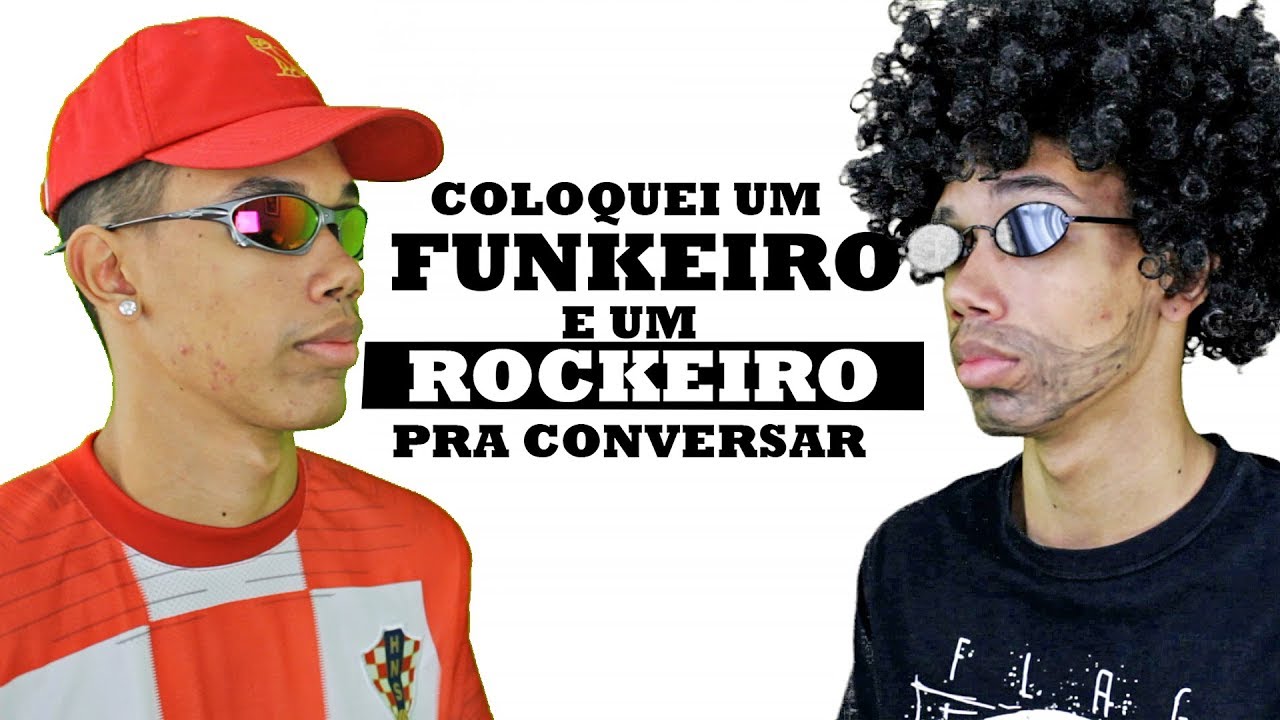 Colocamos um funkeiro e um rockeiro para conversar