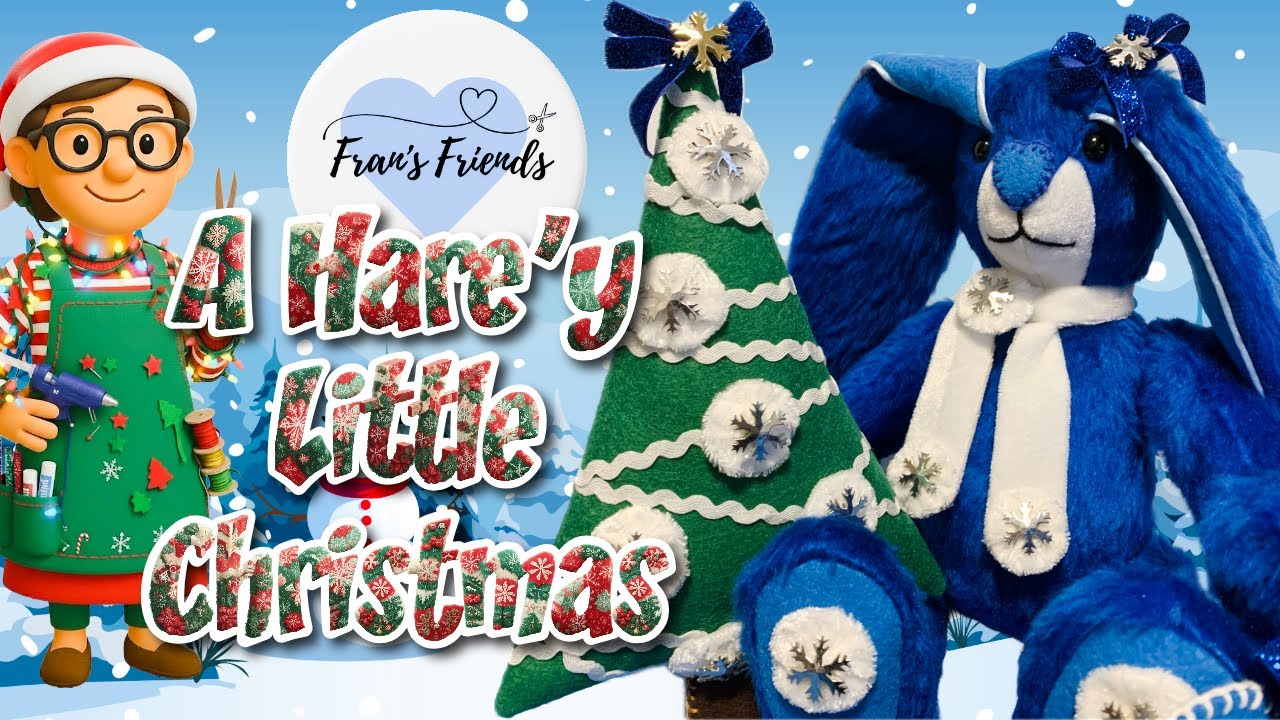 Have yourself a Hare-y Little Christmas: Meet my Christmas Rabbit friend!