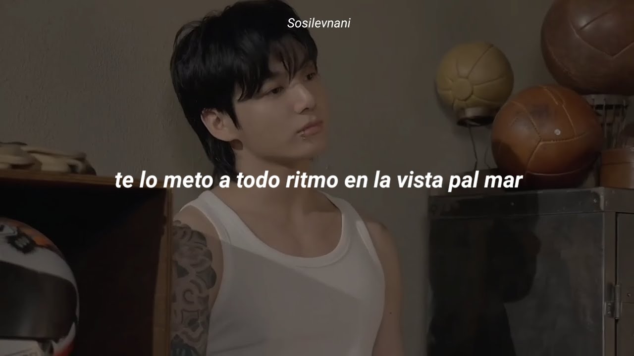 Lo mío no es escuchar música de reggeatón pero es qué con fondo de Jungkook...🥴