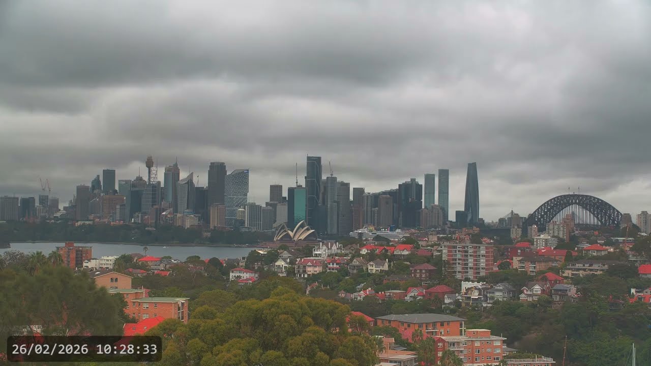 Webcam Sydney Australia 4K60 HDR Live Stream