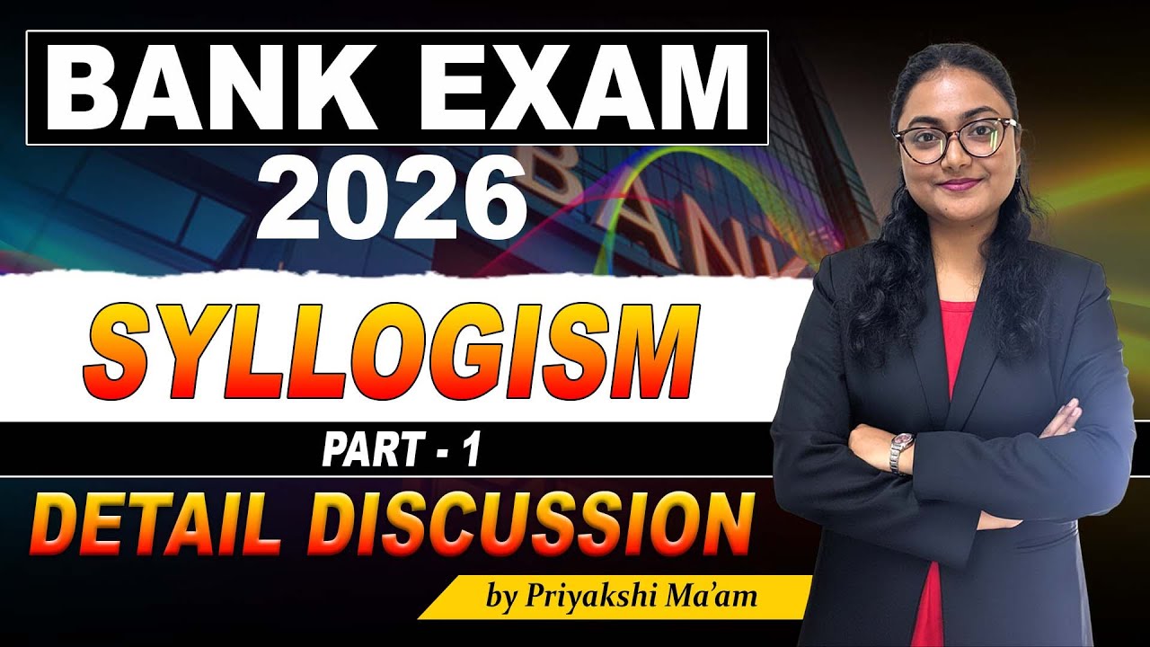 Syllogism for Banking Exams | Part 1 | IBPS | SBI | RBI | Complete Concept + Questions