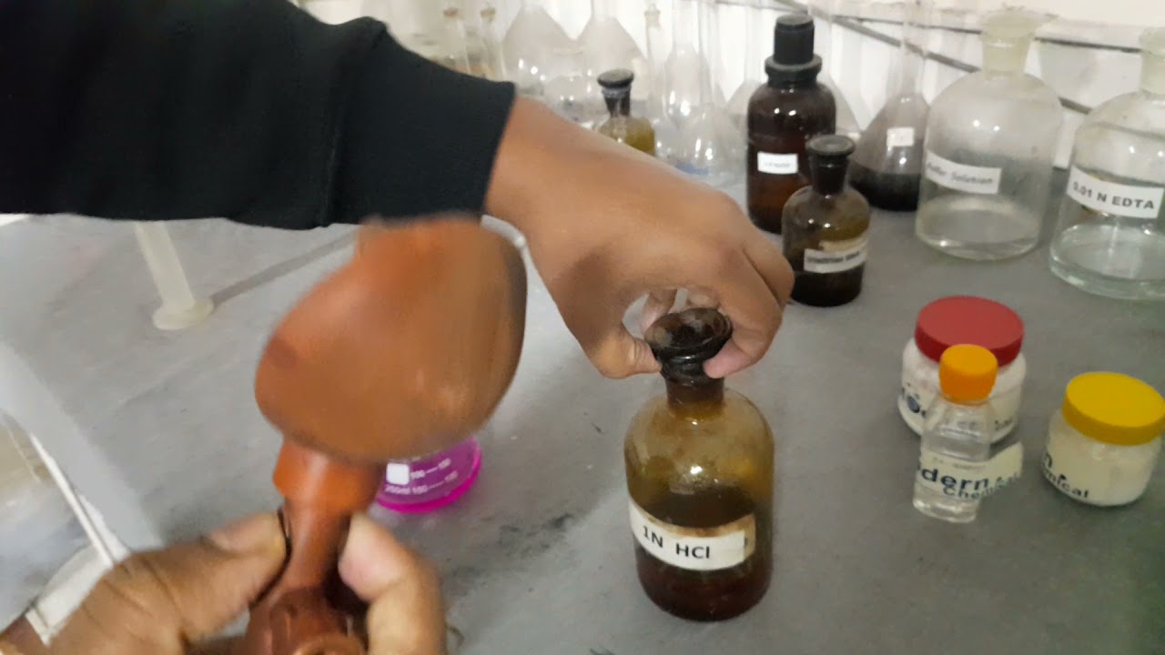 Purity test of Caustic Soda - NaOH ( কাষ্টিক সোডা টেস্ট) #caustic #causticaoda #caustictest