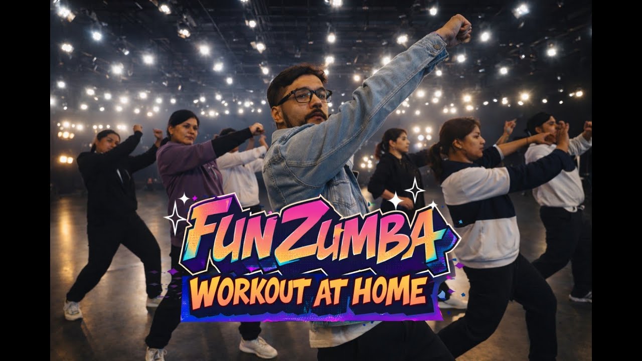 FUN ZUMBA WORKOUT AT HOME ||NITEESH|| ||Mayuri Dance & Fitness Academy|| #workout #athome #zumba