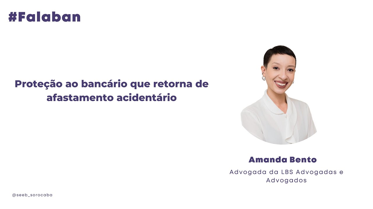 Proteção ao bancário que retorna de afastamento acidentário