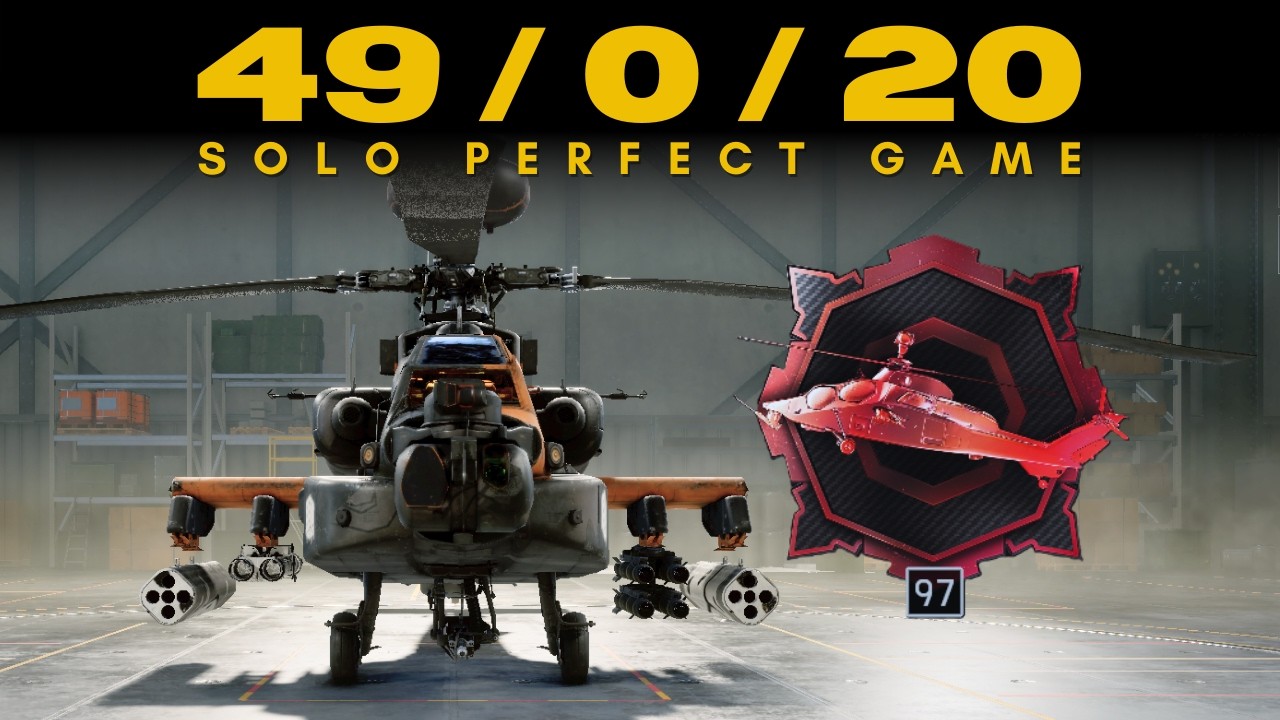 PERFECT Attack Heli (Vehicle Wipe Start) | BF6