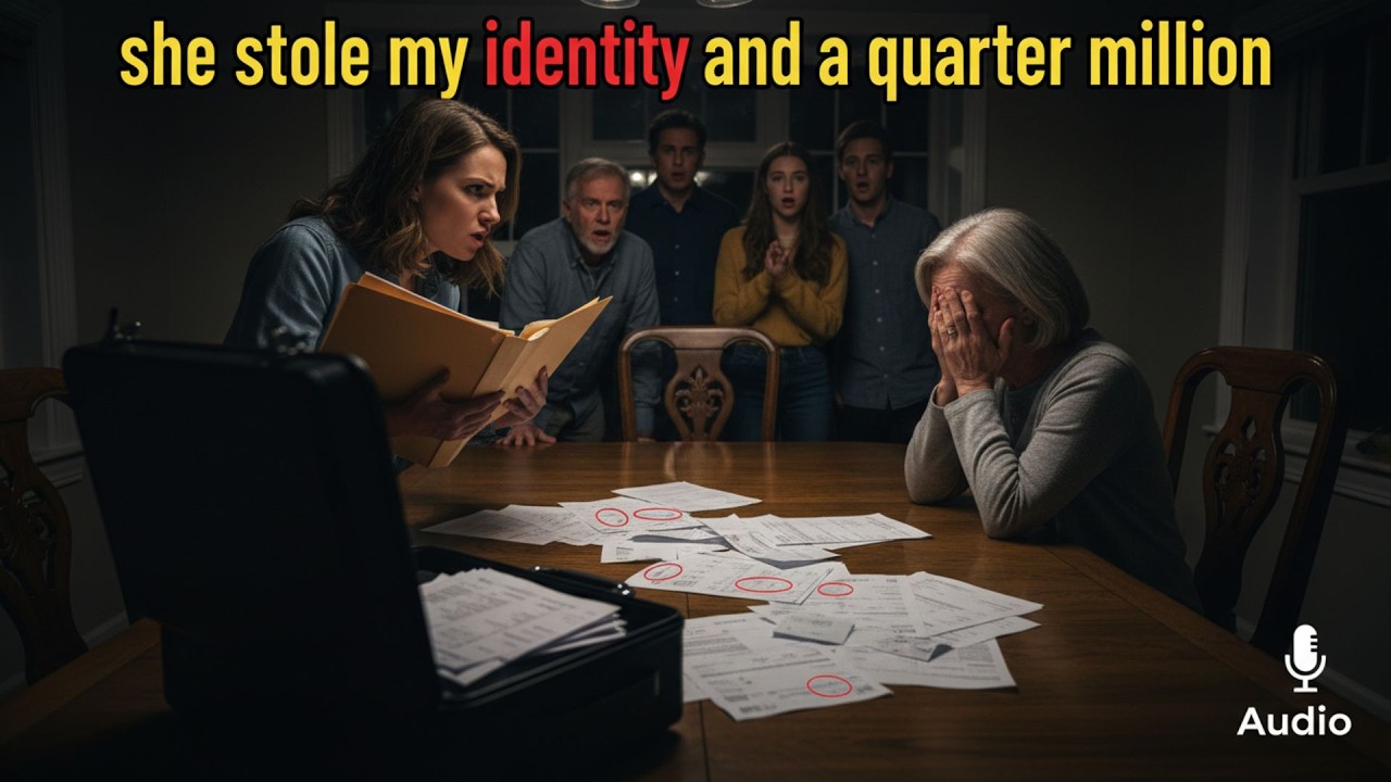 Sister's Identity Theft Exposed at Family Dinner Leads to Shocking Confession and Lifelong Debt