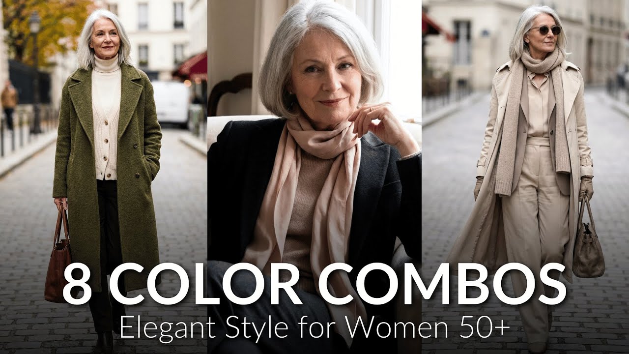 8 Color Combos That Make Women 50+ Look Expensive - Elegant and Old Money Style for Women 50+