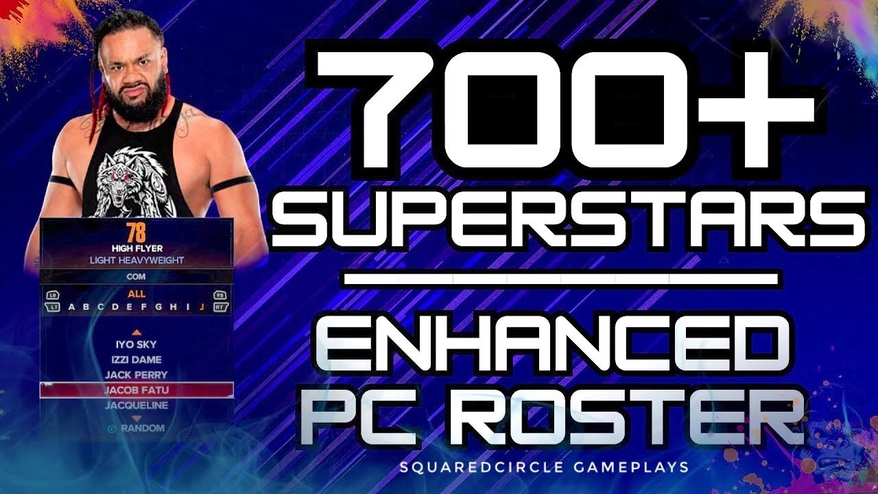 WWE 2K24 Fully Modded Roster - 700+ Superstars | Epic PC Mods | Better than WWE 2K25?