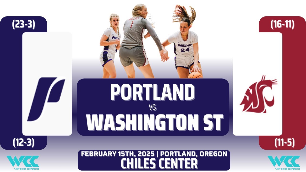 Portland vs Washington State | WCC | 2.15.25