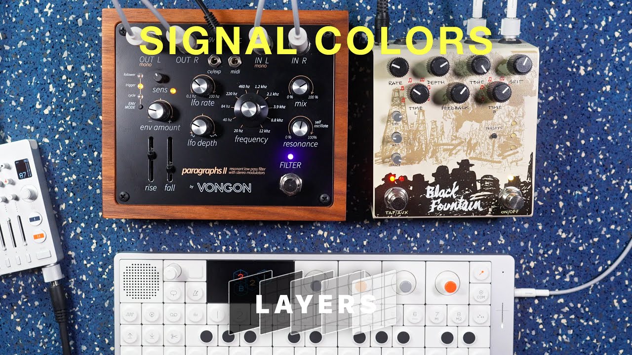 Space and Motion: Black Fountain Stereo & Paragraphs II w/ OP-1 Field