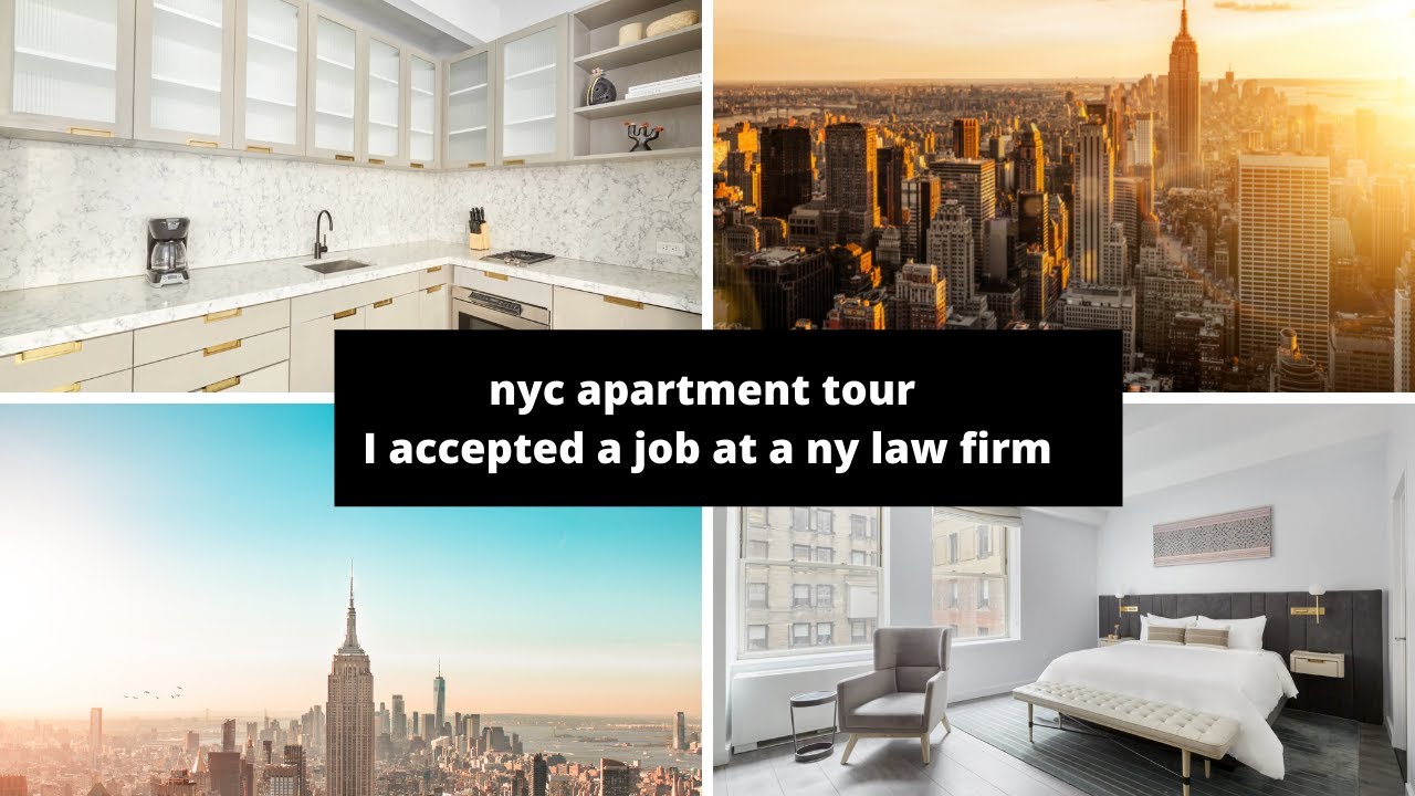 nyc apartment tour | i accepted a job offer at an all female new york law firm