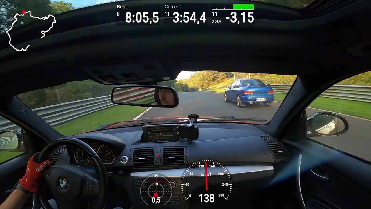 BMW 135i E82 - Nürburgring Nordschleife - BTG 7:57,51