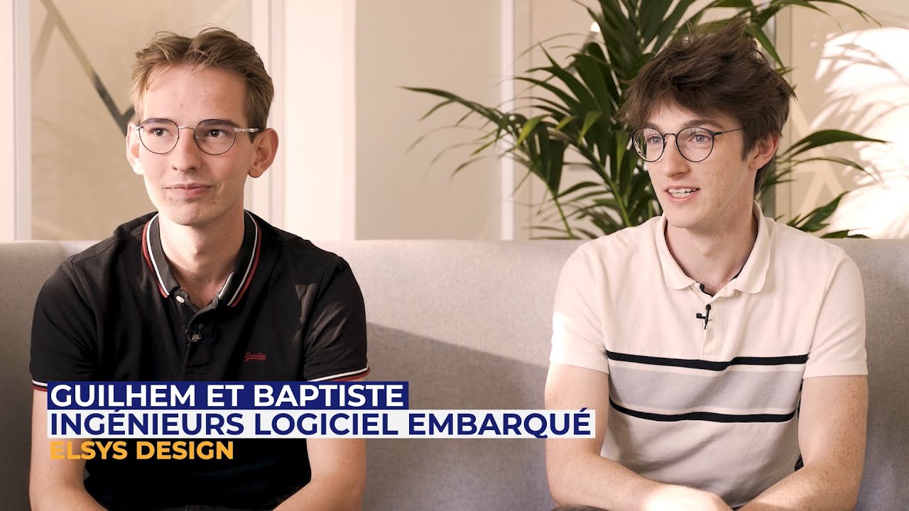 Ingénieurs Software Embarqué – Guilhem et Baptiste nous présentent leur métier
