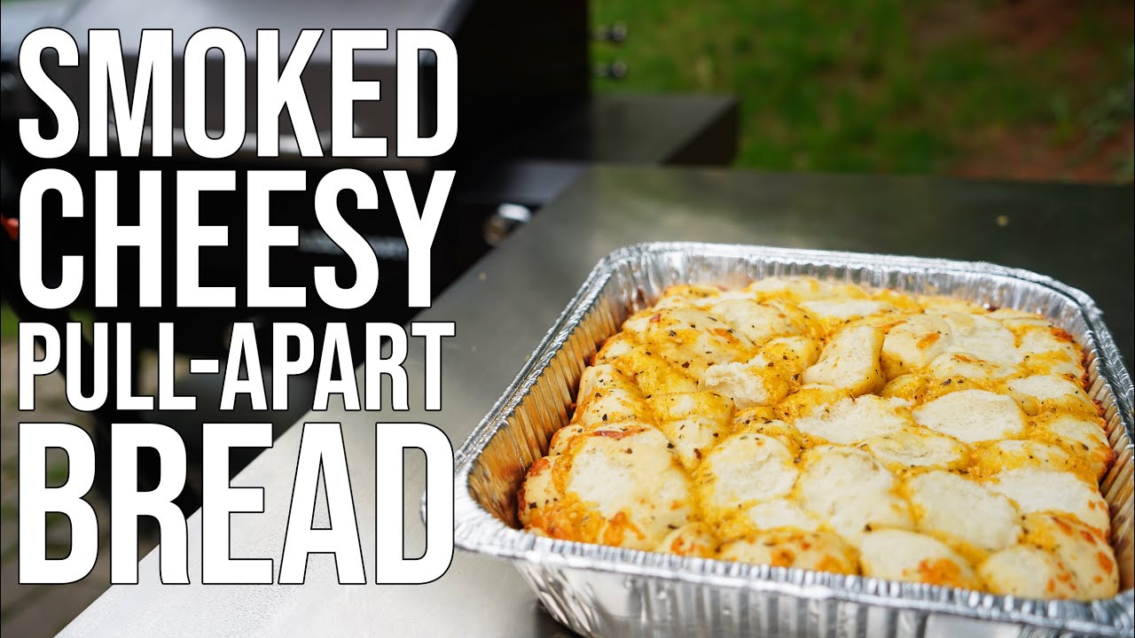 Smoked Cheesy Pull Apart Bread on the Pit Boss Platinum Lockhart!