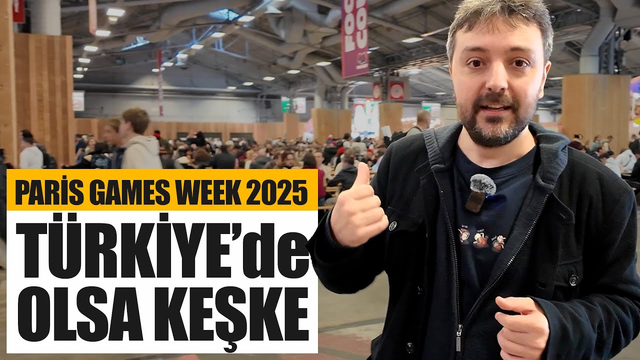 Bu Güzellikler Buralarda da Olsun İsterim... - Paris Games Week 2025 VLOG'u