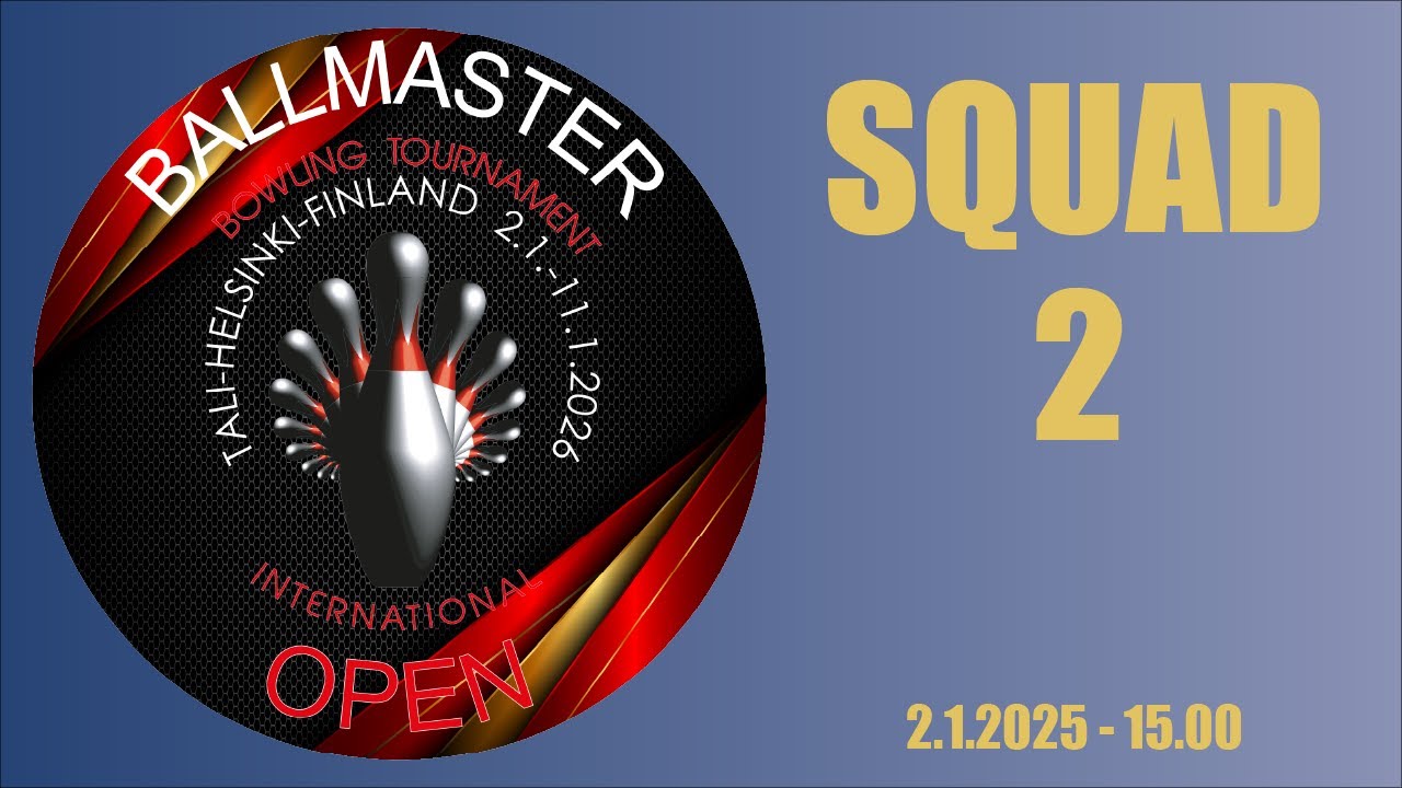 Brunswick Ballmaster Open 2026 - Squad 2