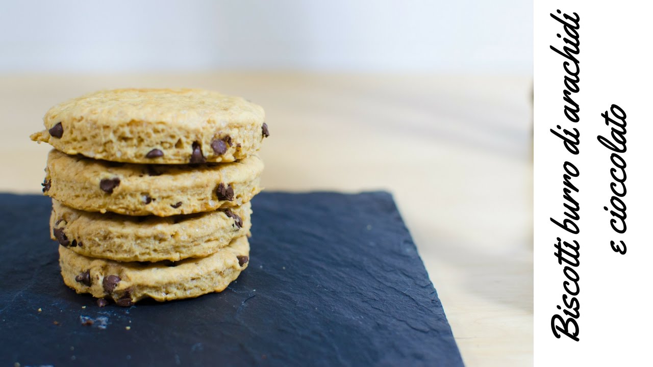 Biscotti al burro di arachidi e cioccolato | ricetta Vegan