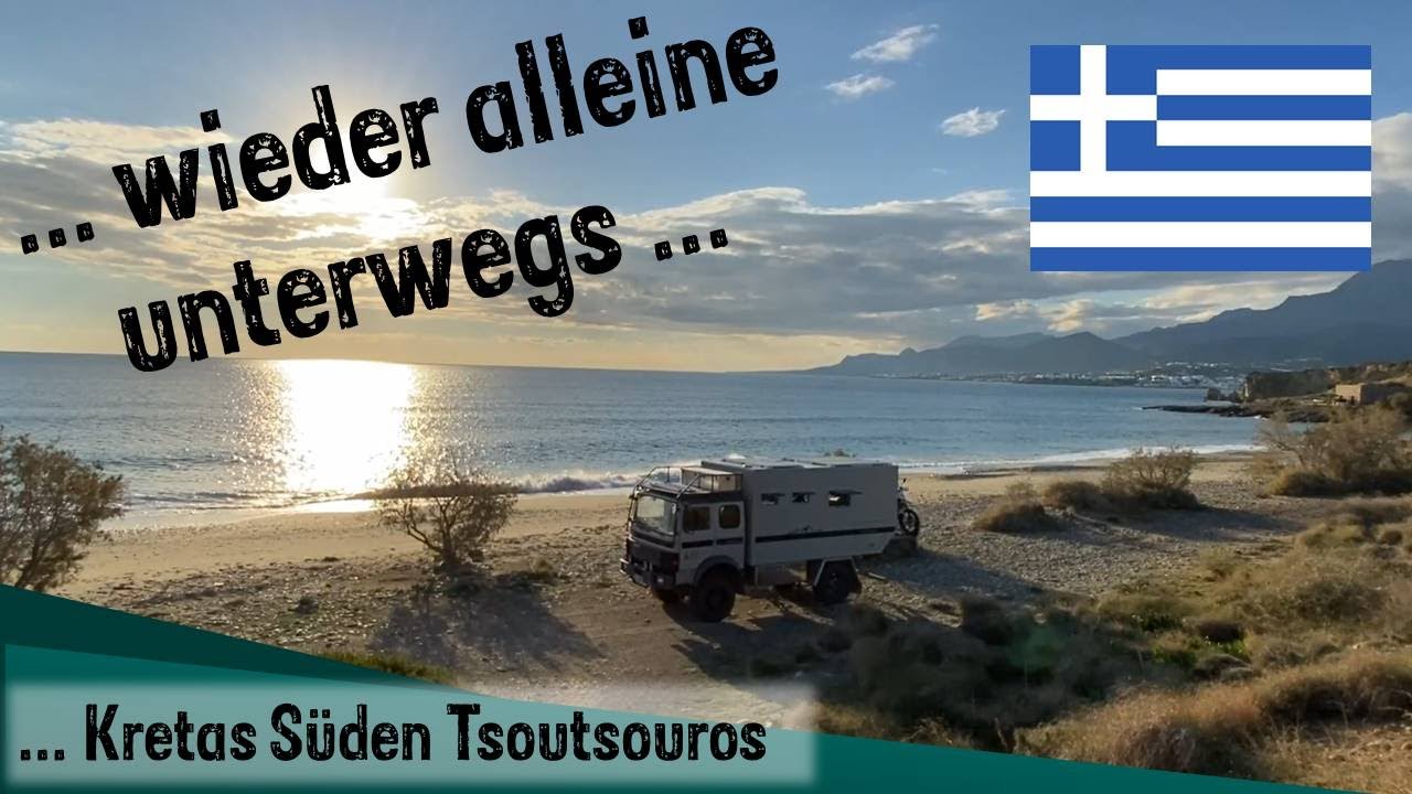 Wieder alleine unterwegs | Auszeit in Kretas Süden | Sympathisches Dorf Tsoutsouros | Griechenland