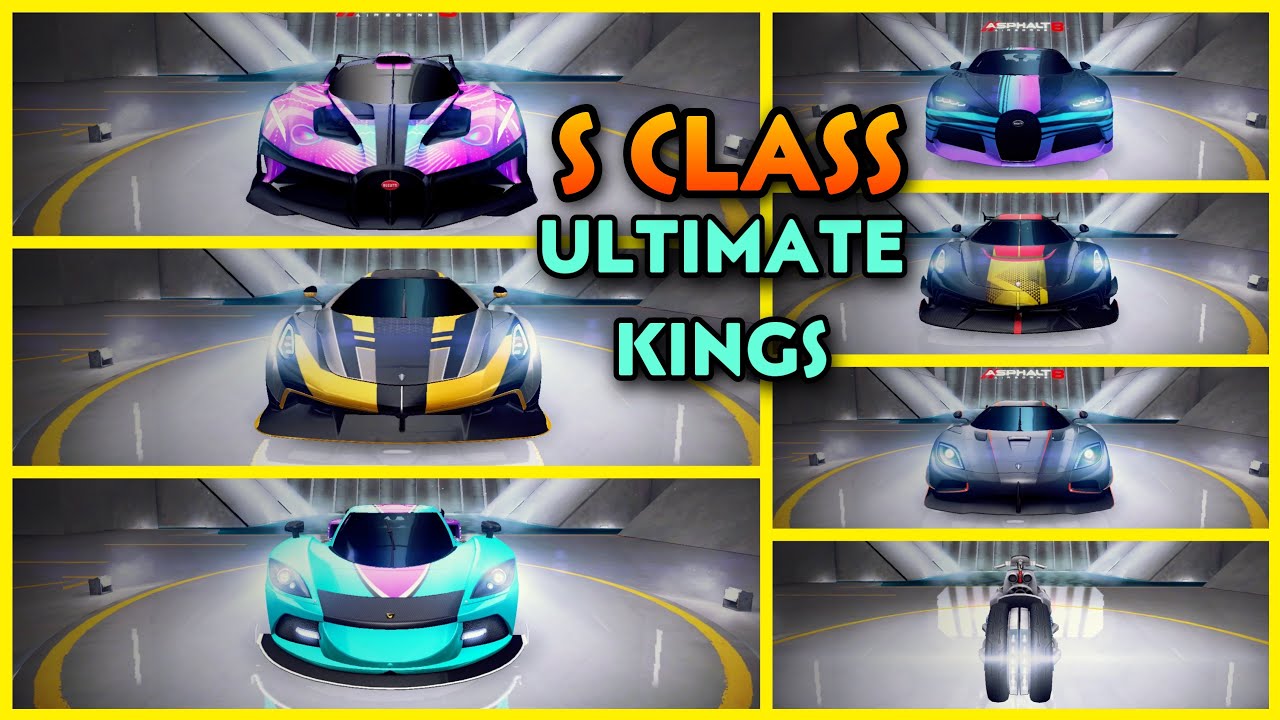 Asphalt 8, Finally Bugatti Bolide Complete My S-Class Ultimate Kings Family😱🔥