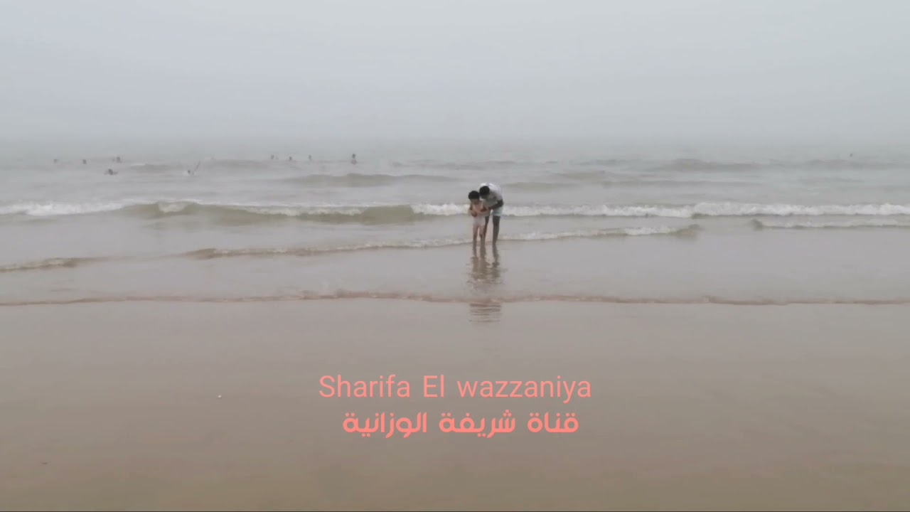 جولة في شاطئ مدينة اكادير الرائعةplage d'agadir