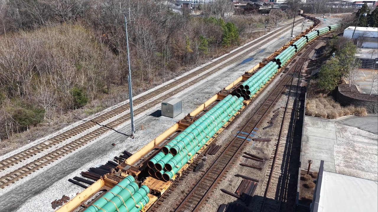A Sandersville Pipe Train Meets a Combo, CP and KCS Light Engines, Racks and True Kings Only
