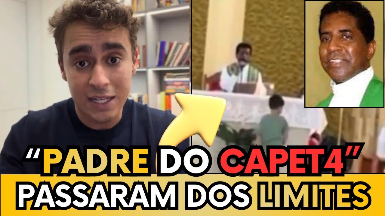 🛑 GRAVE: PADRE AMEA&Ccedil;A FIEIS E ATACA NIKOLAS &ldquo;SE VOC&Ecirc; CONCORDA COM NIKOLAS, SAIA DA IGREJA
