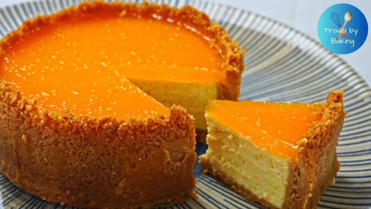 German style orange cheesecake | Zesty and delicious