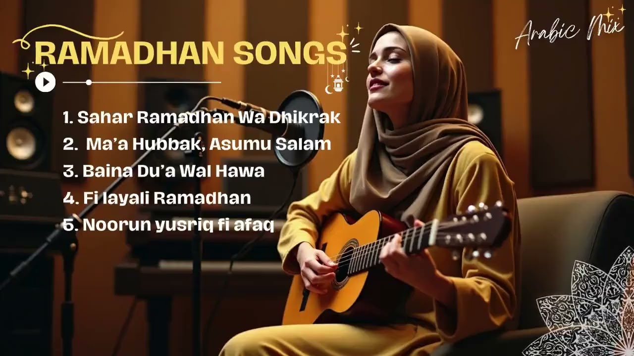 🌙 Best Arabic Ramadan Songs 2025 | Spiritual & Relaxing Ramadan Music | Arabic Ramadan Playlist