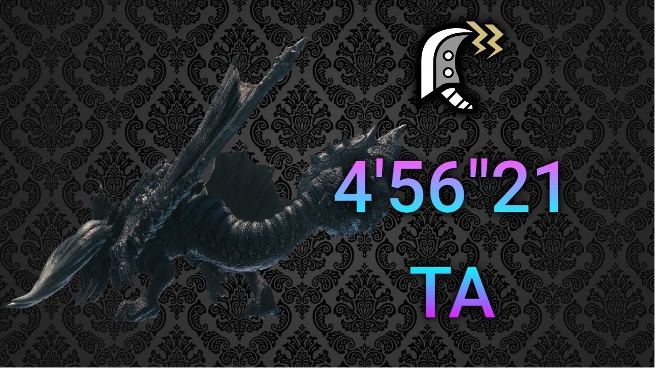 MHW: Iceborne PC | Black Diablos | Great Sword Solo 4'56 (TA Rules)