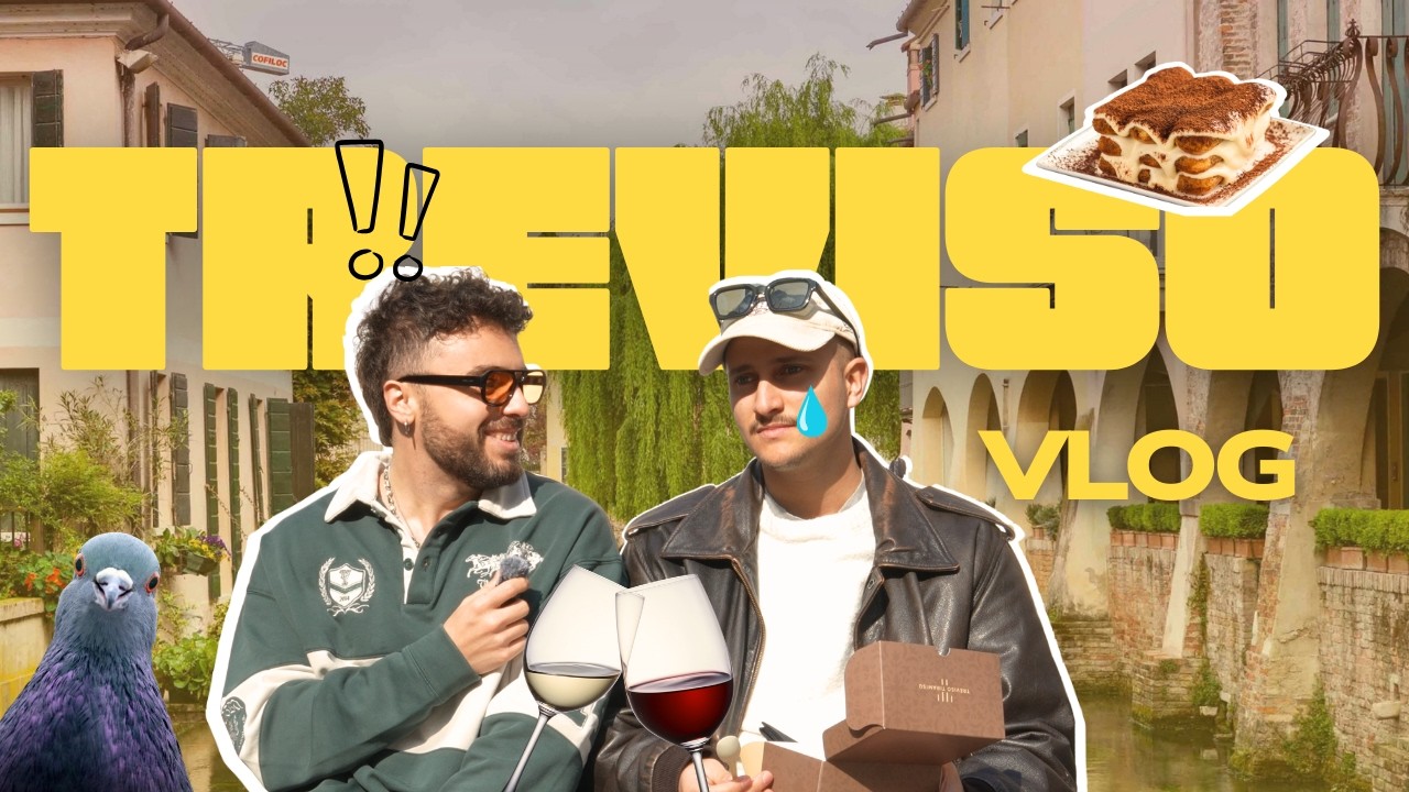 TREVISO - Patria del TIRAMISÙ - Il FORESTO mangia un PICCIONE