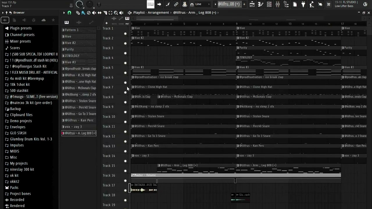 how to make perc40 sample beats (breakdown)