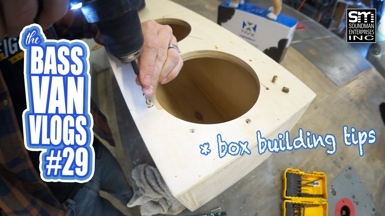 Customer subwoofer box build, BOX BUILDING TIPS! - BVV#29