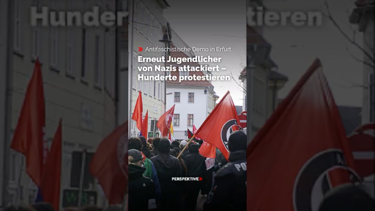 Demo in Erfurt: Erneuter Neonazi-Angriff auf Jugendlichen