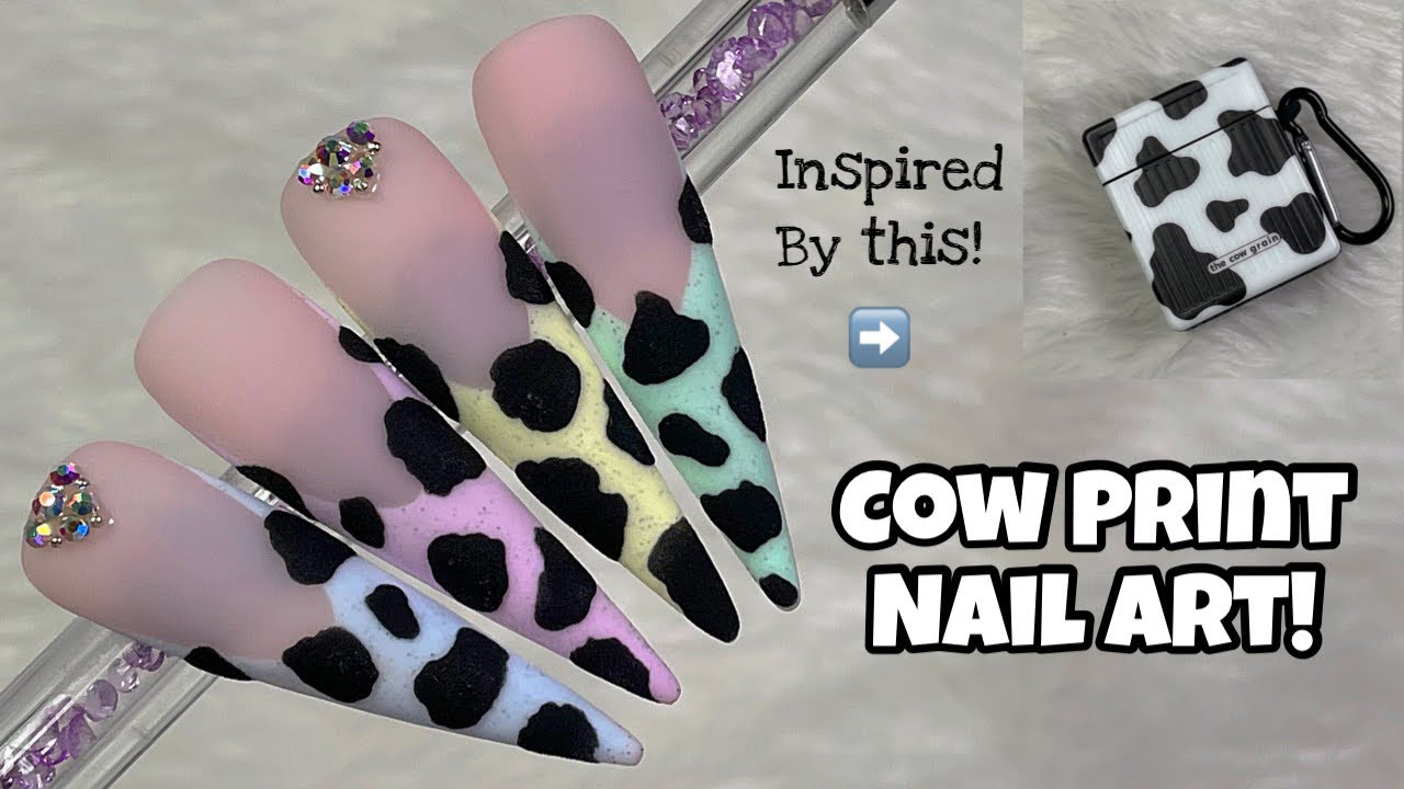 Cow Print Nail Art! | Case Nova Club