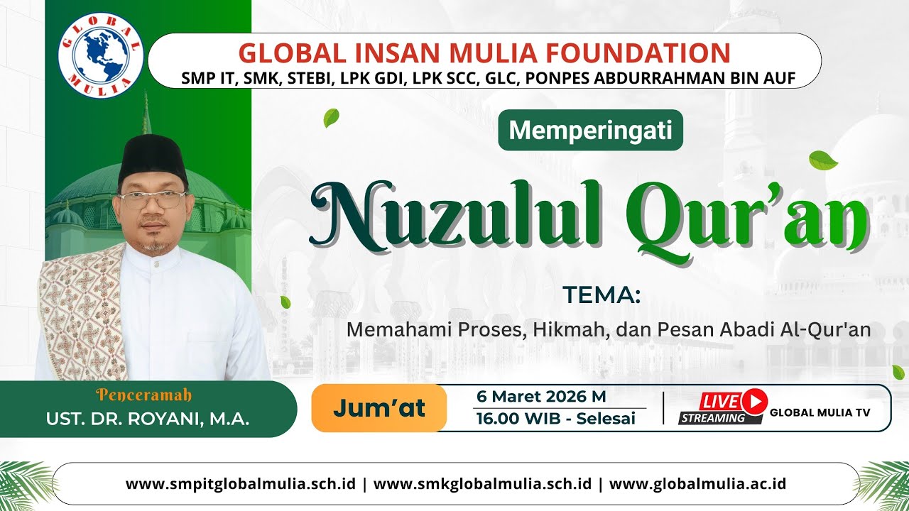 Memperingati Nuzulul Qur'an Bersama Ustadz Royani! ✨✨
