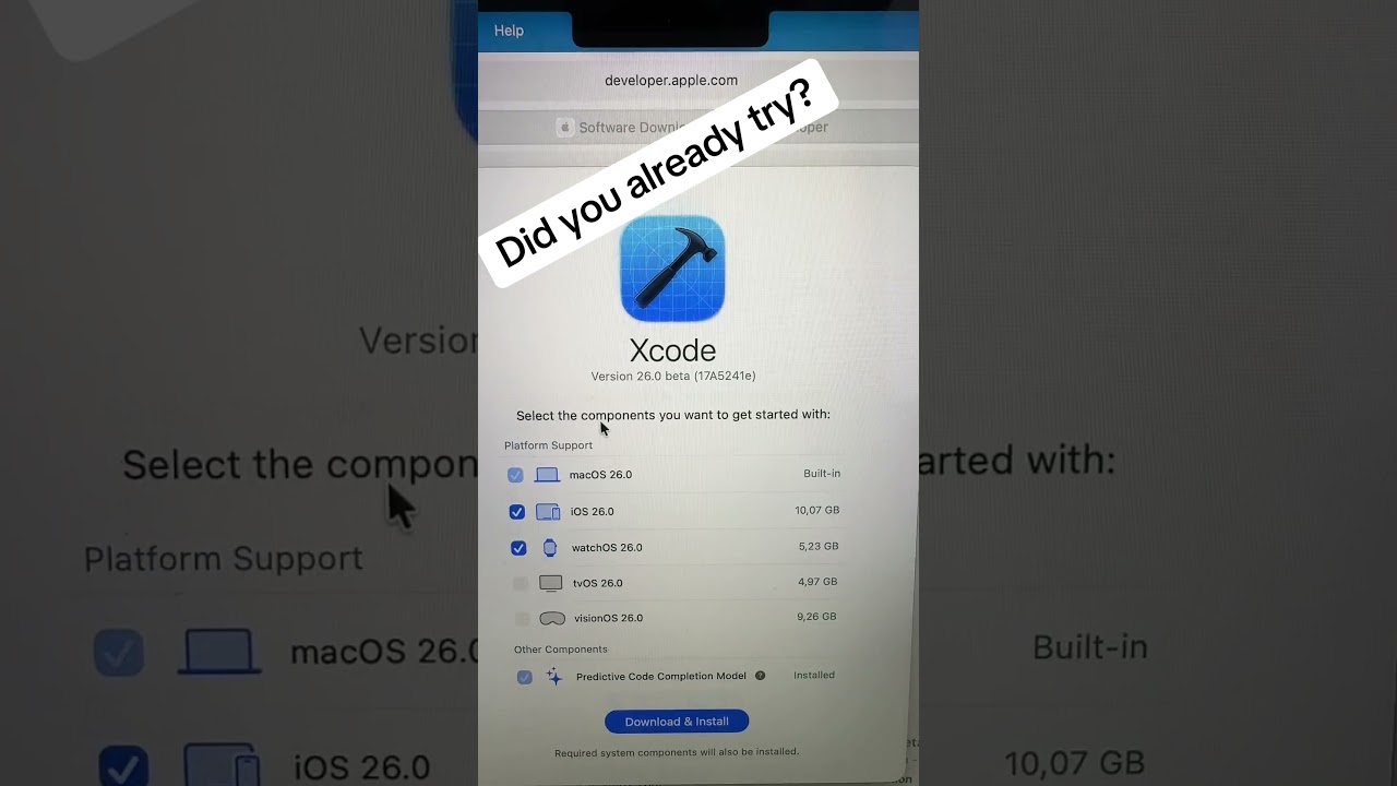 Want to install Xcode 26 beta on your Mac?