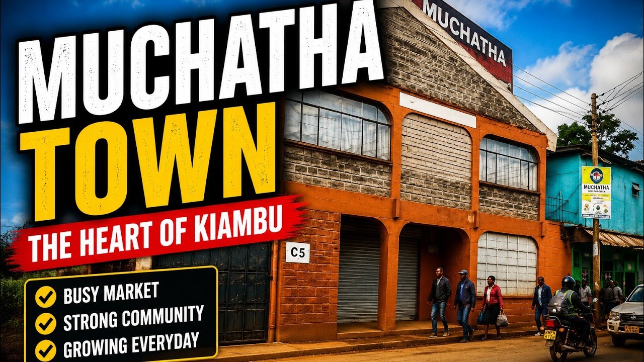 MUCHATHA TOWN KENYA 🇰🇪 2022.